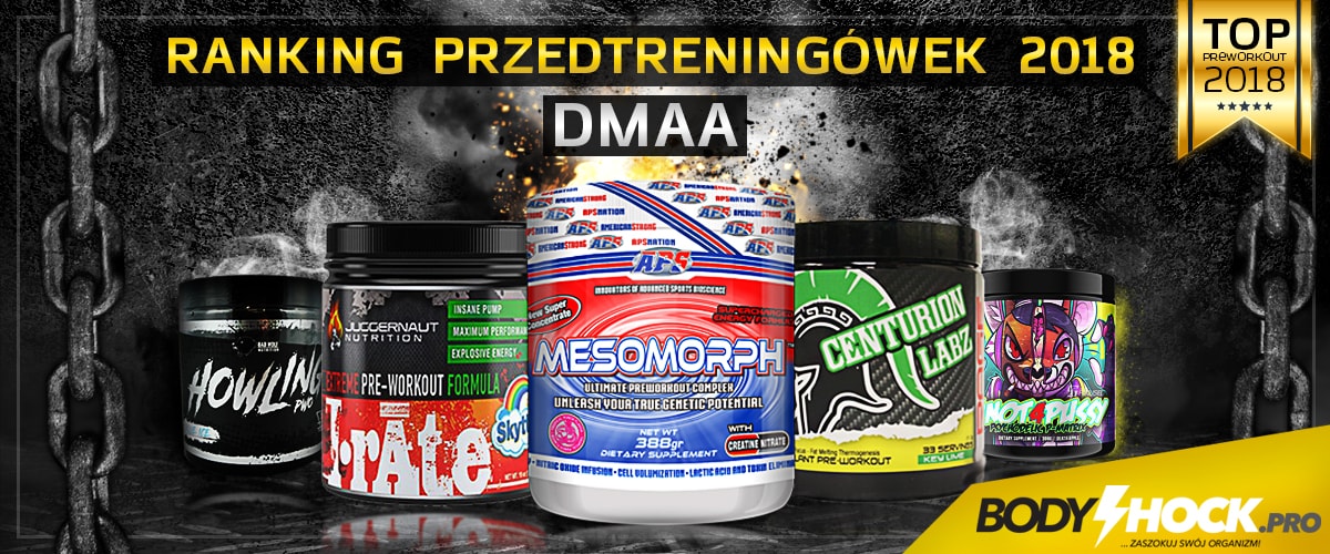 Top 10 List Pre-Workout Dmaa